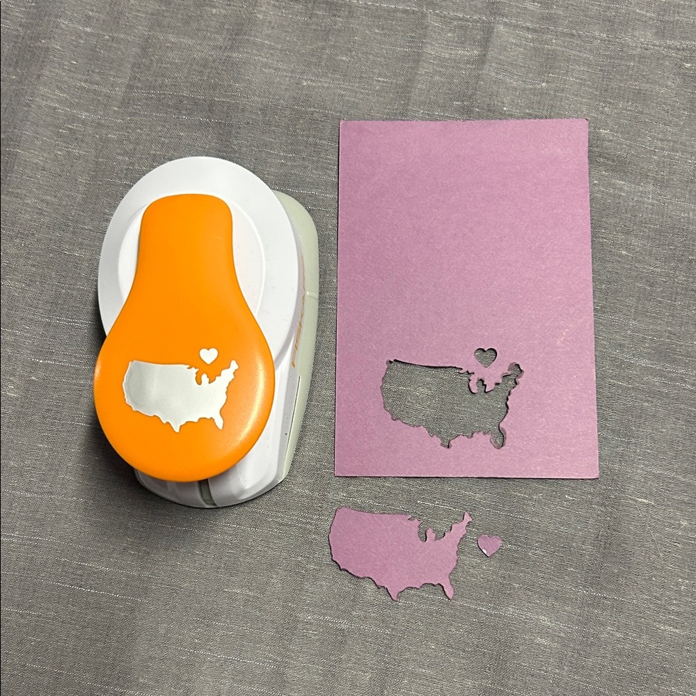 Fiskars United States whole punch.